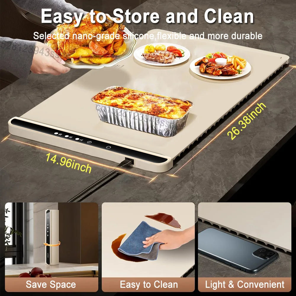 Portable Electric Warming Tray