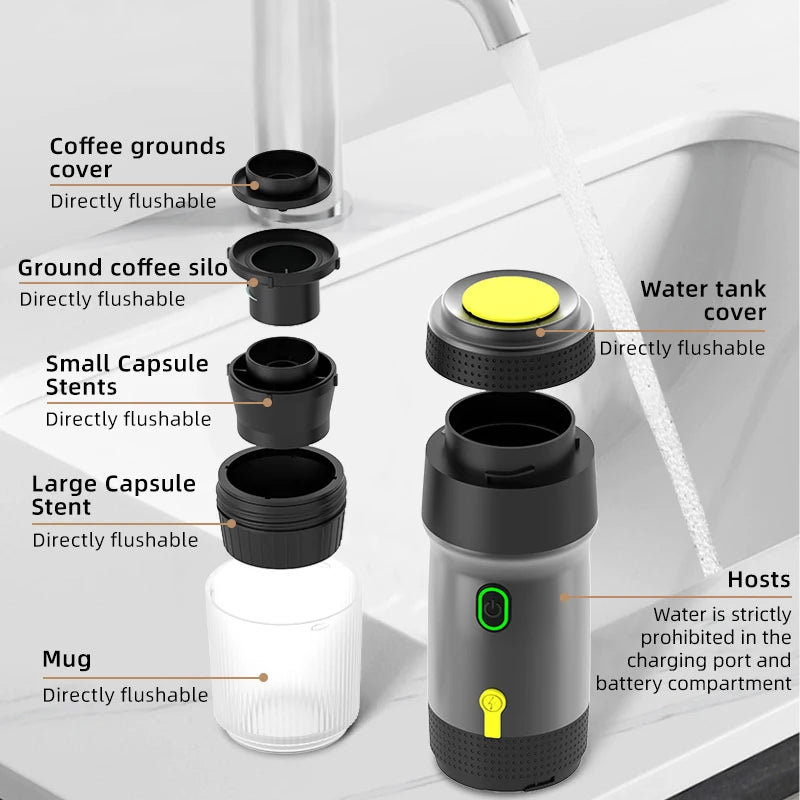 Portable Capsule Espresso Machine